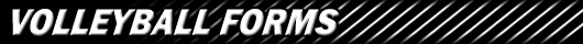 Volleyball PDF Forms